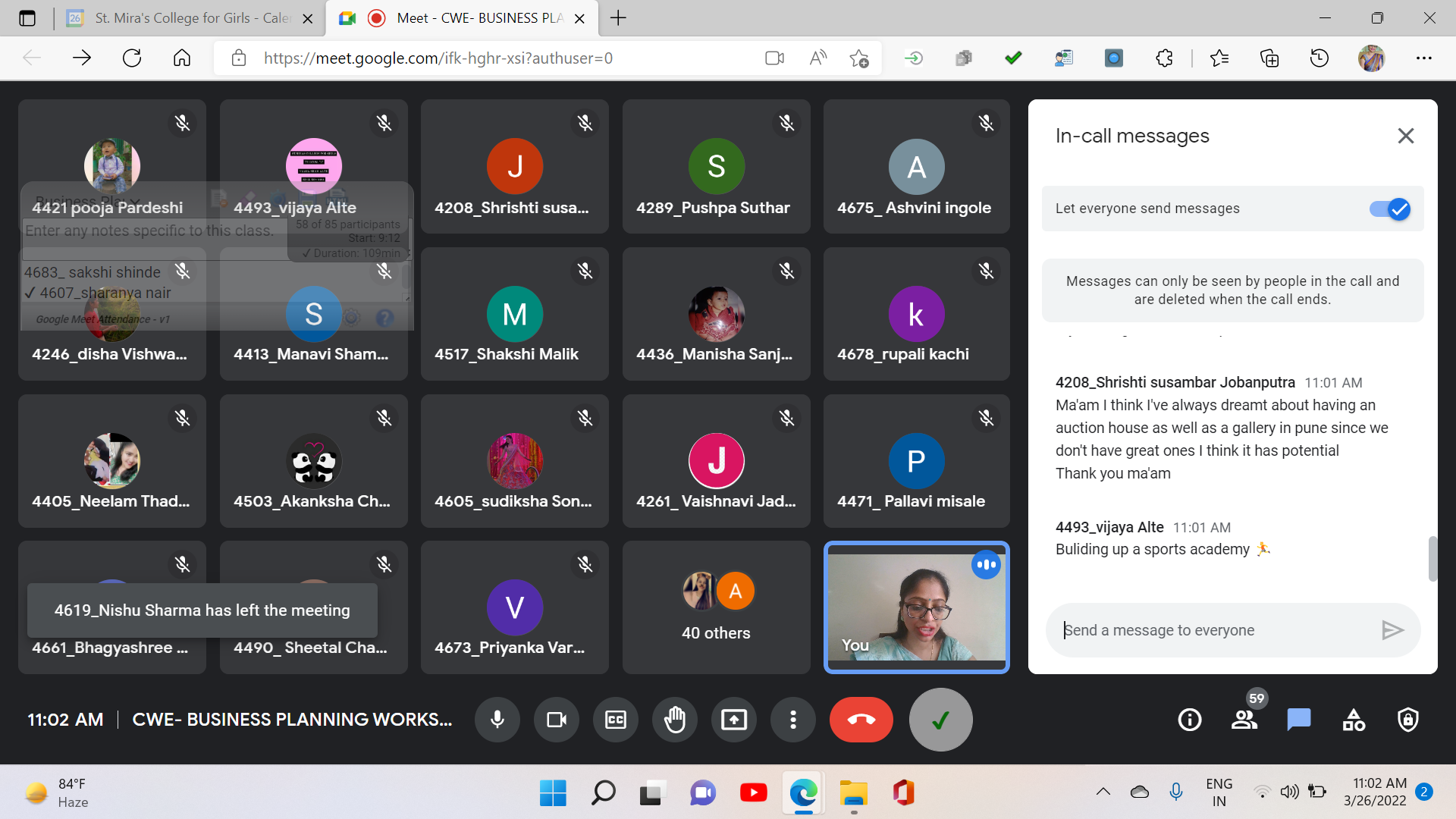 CWE (IIC- Self Driven Activity) Business Planning Workshop